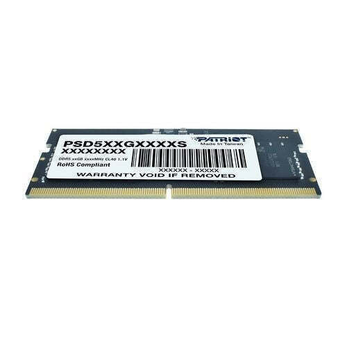 Patriot Signature DDR5 με Module 1x8GB και Ταχύτητα 4800 για Laptop PSD58G480041S - Image 2