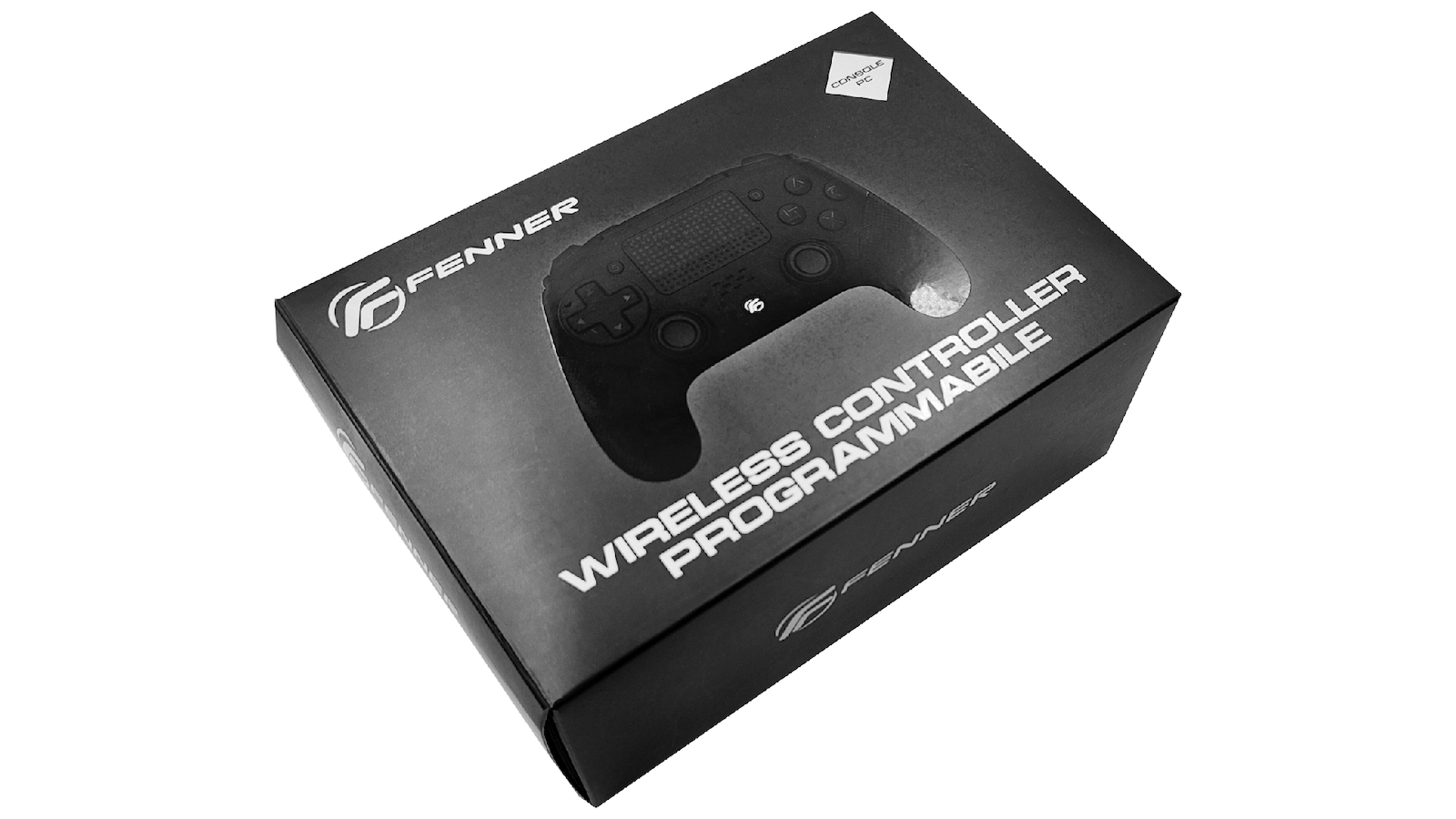 Fenner Fenner Tech Ασύρματο Gamepad για PC / PS4 Μαύρο - Image 3