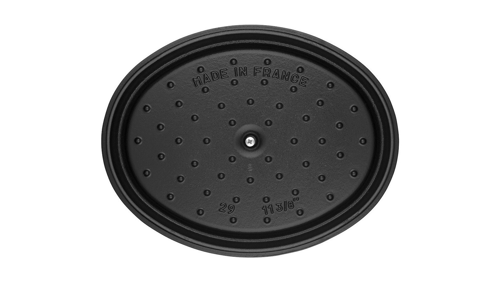 Staub Oval Cocotte Γάστρα Οβάλ Μαντεμένια 6.7lt - Image 5