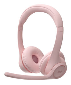 Logitech Zone Ασύρματα / Ενσύρματα On Ear Ακουστικά Ροζ