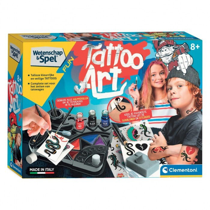 Clementoni Μαθαίνω & Δημιουργώ Tattoo Lab 60691