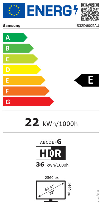 Samsung ViewFinity S6 S60D 32" IPS HDR QHD 2560x1440 - Image 2