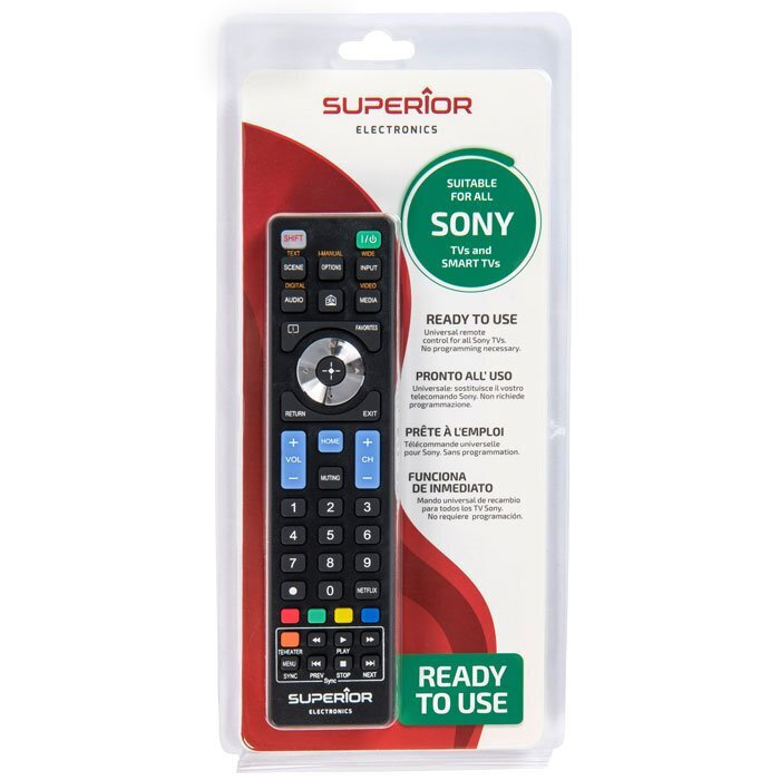 Superior Electronics Συμβατό Τηλεχειριστήριο 1013480 για Τηλεοράσεις Sony 8054242080469 - Image 3