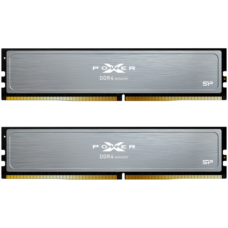 Silicon Power XPower Pulse DDR4 16GB RAM με 2x8GB Modules και Ταχύτητα 3200 για Desktop SP016GXLZU320BDI