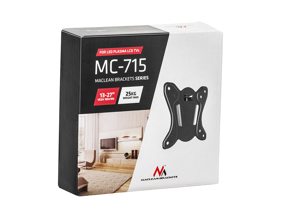 Maclean Energy MC-715 Επιτοίχια έως 27" και 25kg - Image 6