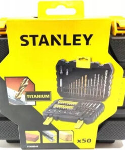 Stanley 50-piece Drill Bit Set