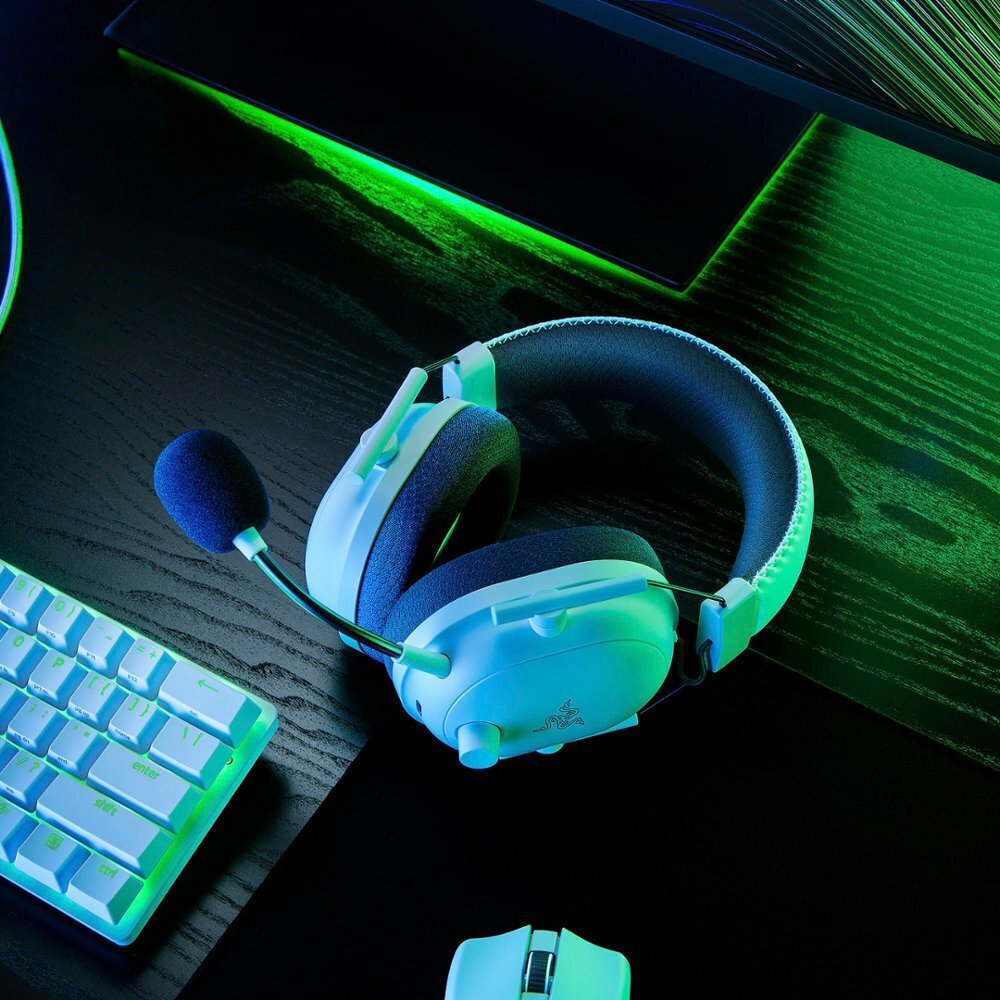 Razer BlackShark V2 Pro 2023 Ασύρματο Over Ear Gaming Headset με σύνδεση Bluetooth / USB Λευκό - Image 5
