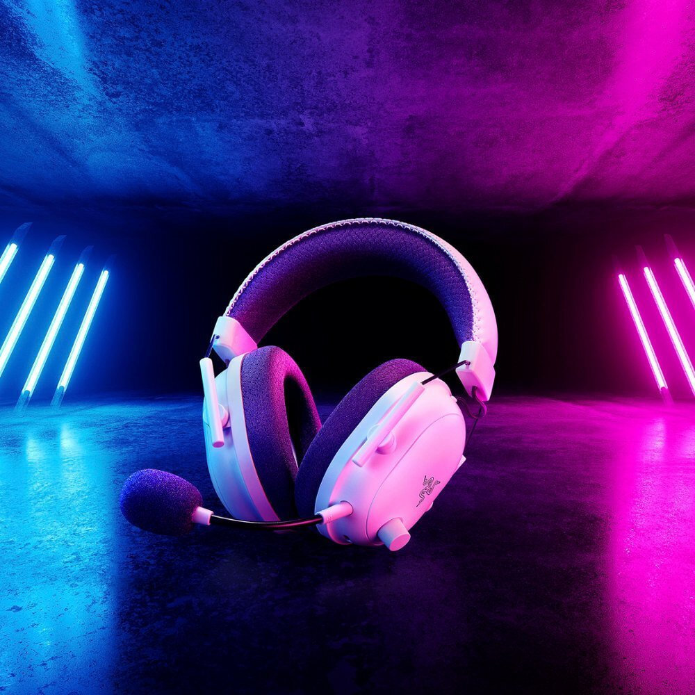 Razer BlackShark V2 Pro 2023 Ασύρματο Over Ear Gaming Headset με σύνδεση Bluetooth / USB Λευκό - Image 6