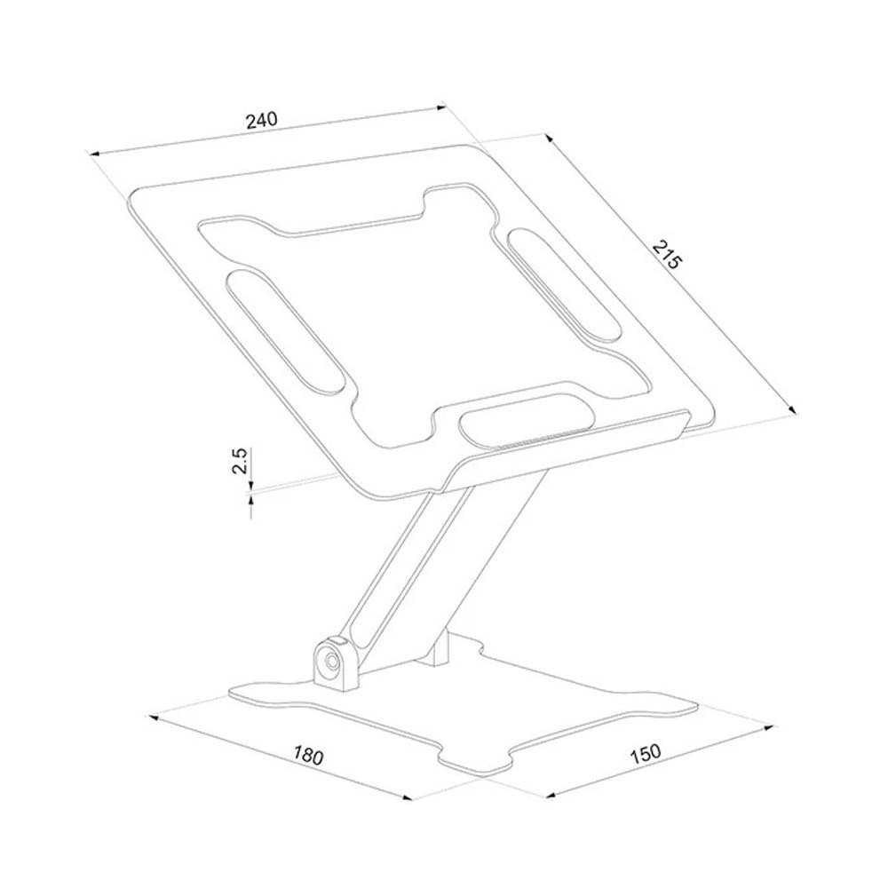 Neomounts Βάση Στήριξης για Laptop έως 15" (NEODS20-740BL1) - Image 5