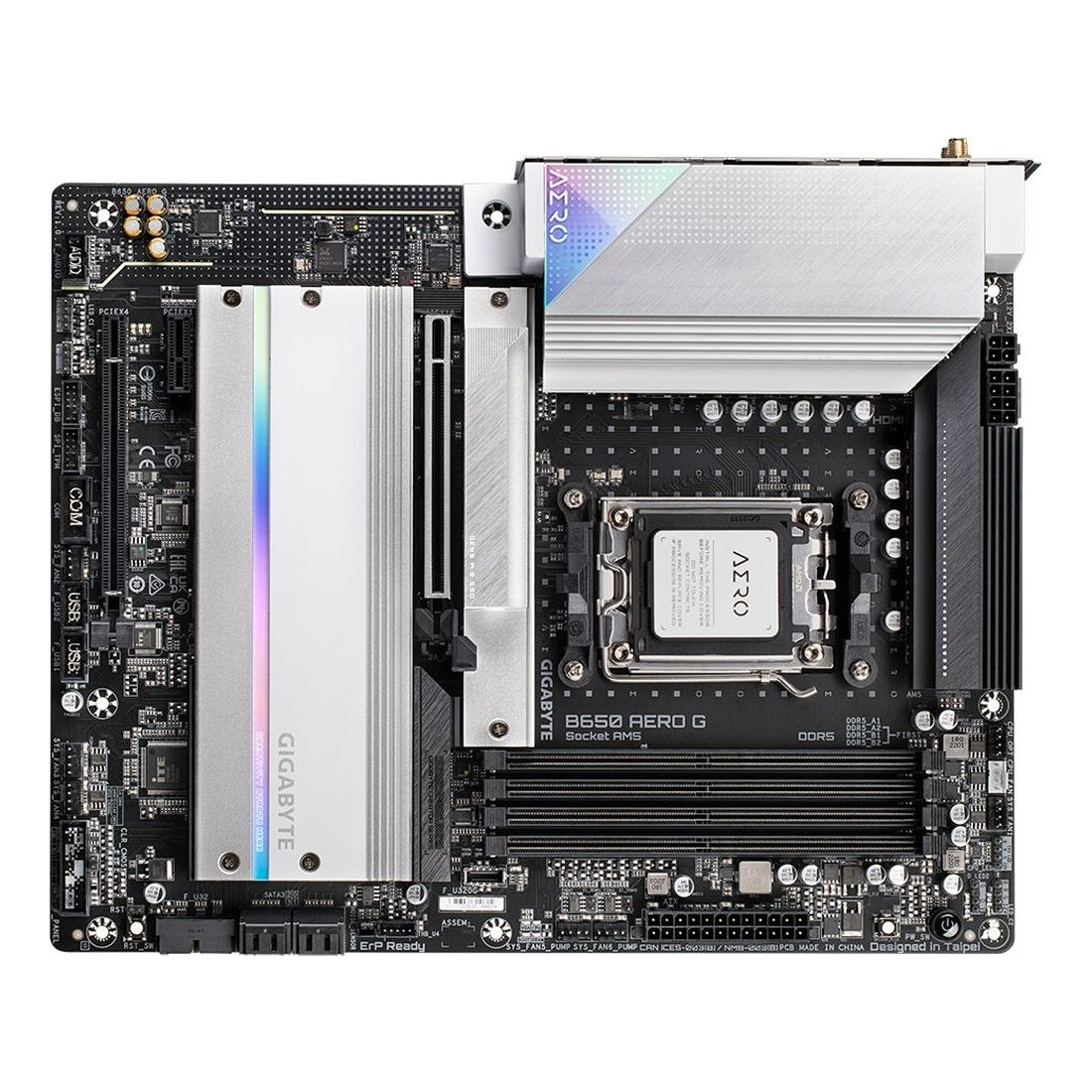 Gigabyte B650 Aero G rev. 1.0 Wi-Fi Motherboard ATX με AMD AM5 Socket - Image 6