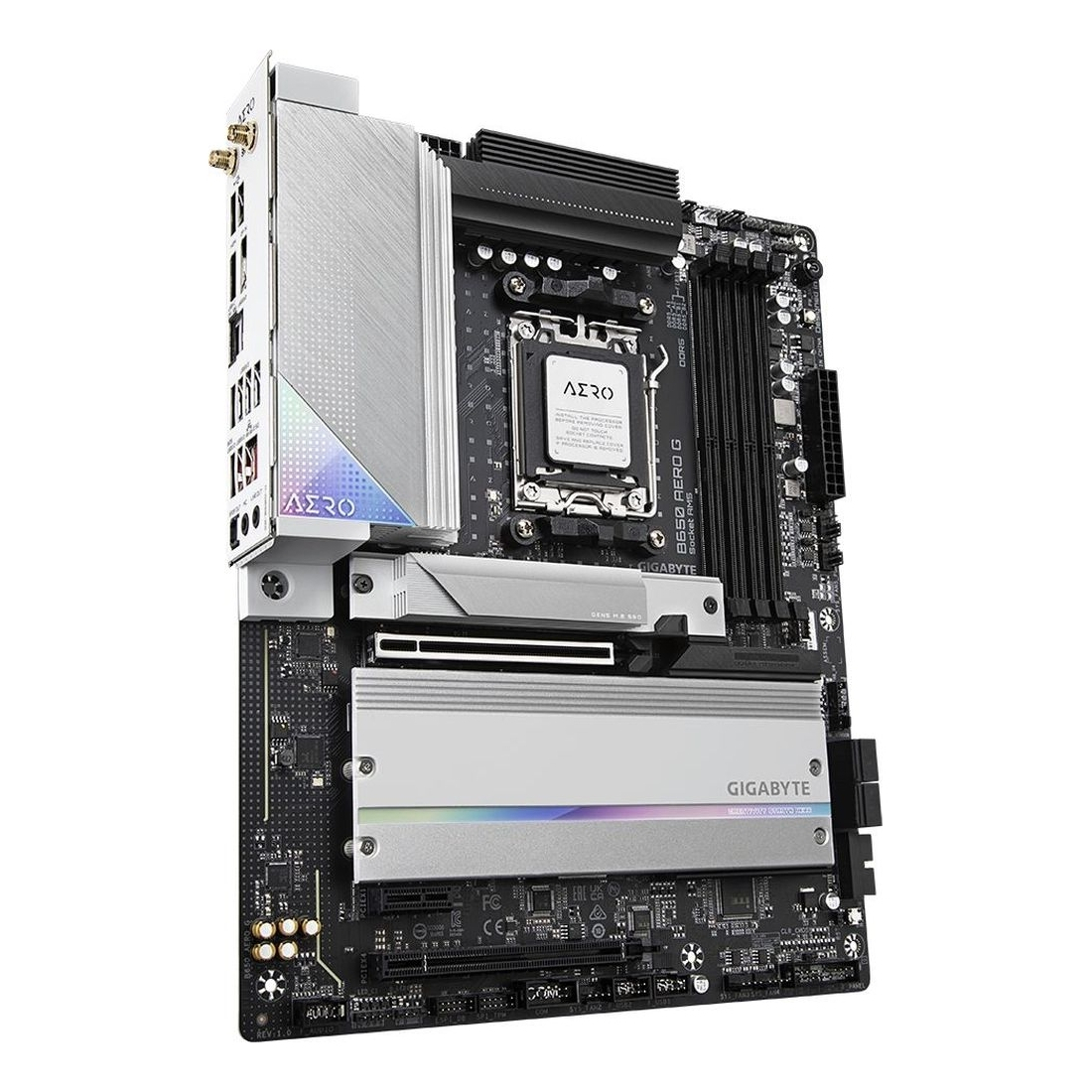 Gigabyte B650 Aero G rev. 1.0 Wi-Fi Motherboard ATX με AMD AM5 Socket - Image 7