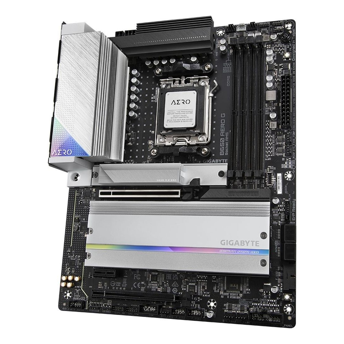 Gigabyte B650 Aero G rev. 1.0 Wi-Fi Motherboard ATX με AMD AM5 Socket - Image 8