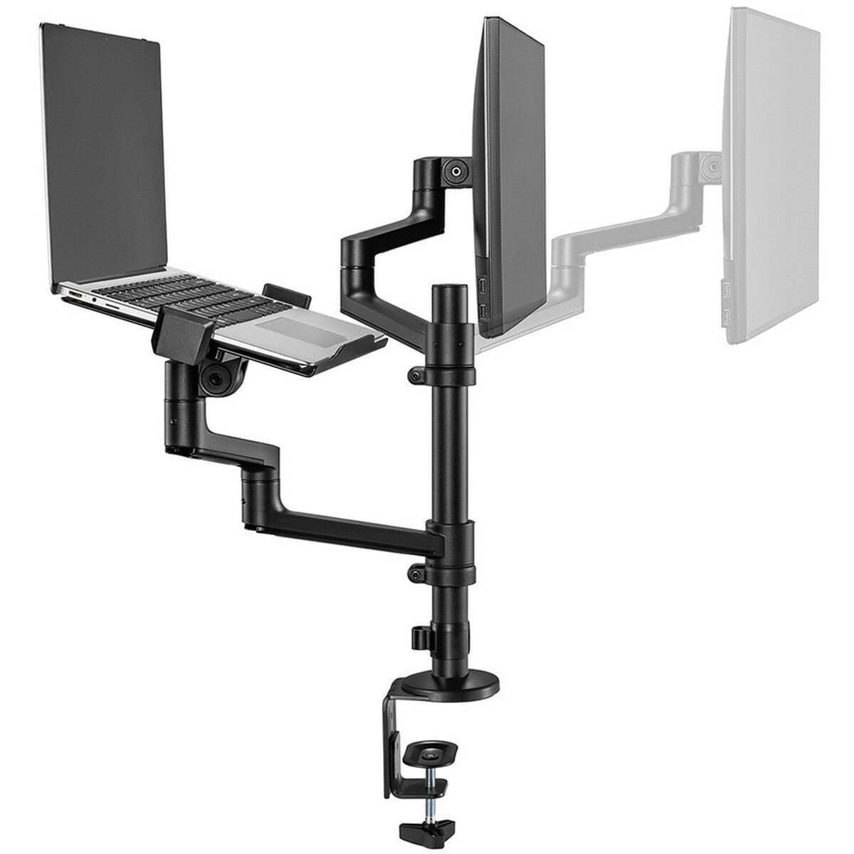 Neomounts Βάση Γραφείου Οθόνης έως 27" με Βραχίονα (DS20-425BL2) - Image 4