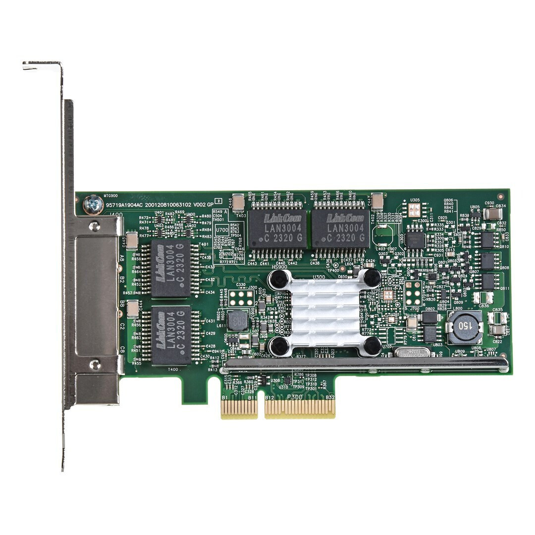 Broadcom BCM5719-4P Ενσύρματη Κάρτα Δικτύου Gigabit (1Gbps) Ethernet PCI-e - Image 2