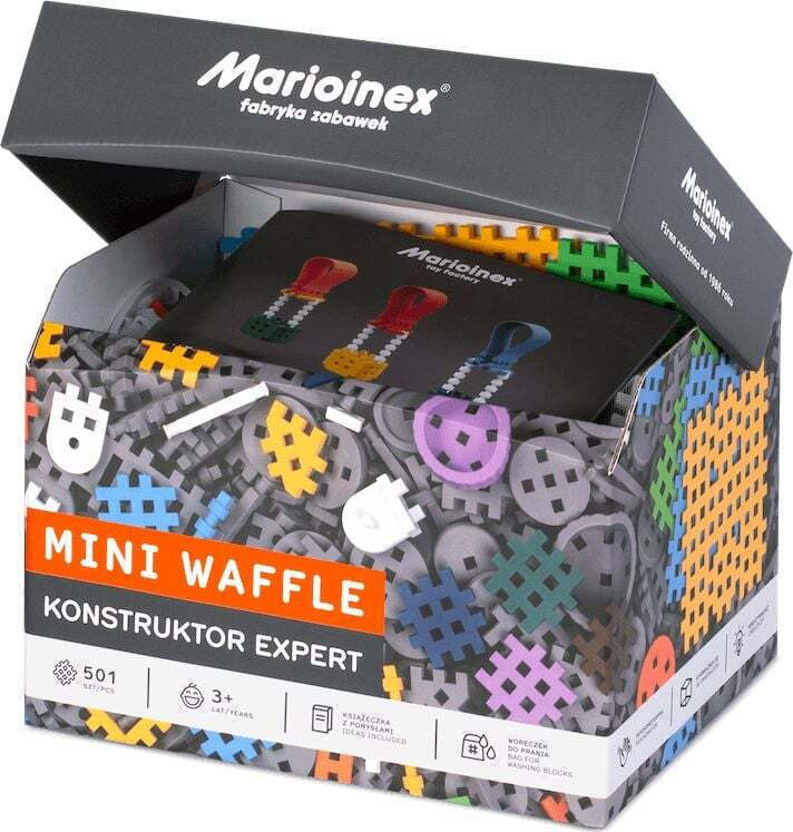 Marioinex Τουβλάκια Mini Waffle για 3+ Ετών 501τμχ - Image 2
