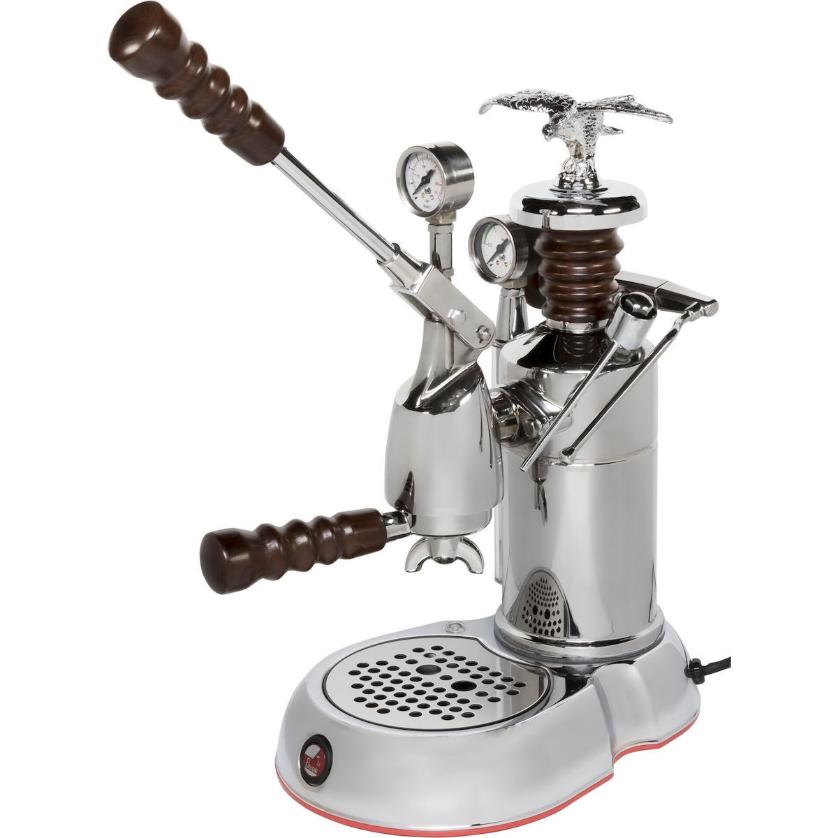 La Pavoni Esperto Abile Χειροκίνητη Μηχανή Espresso 950W Πίεσης 0.8bar Ασημί - Image 4