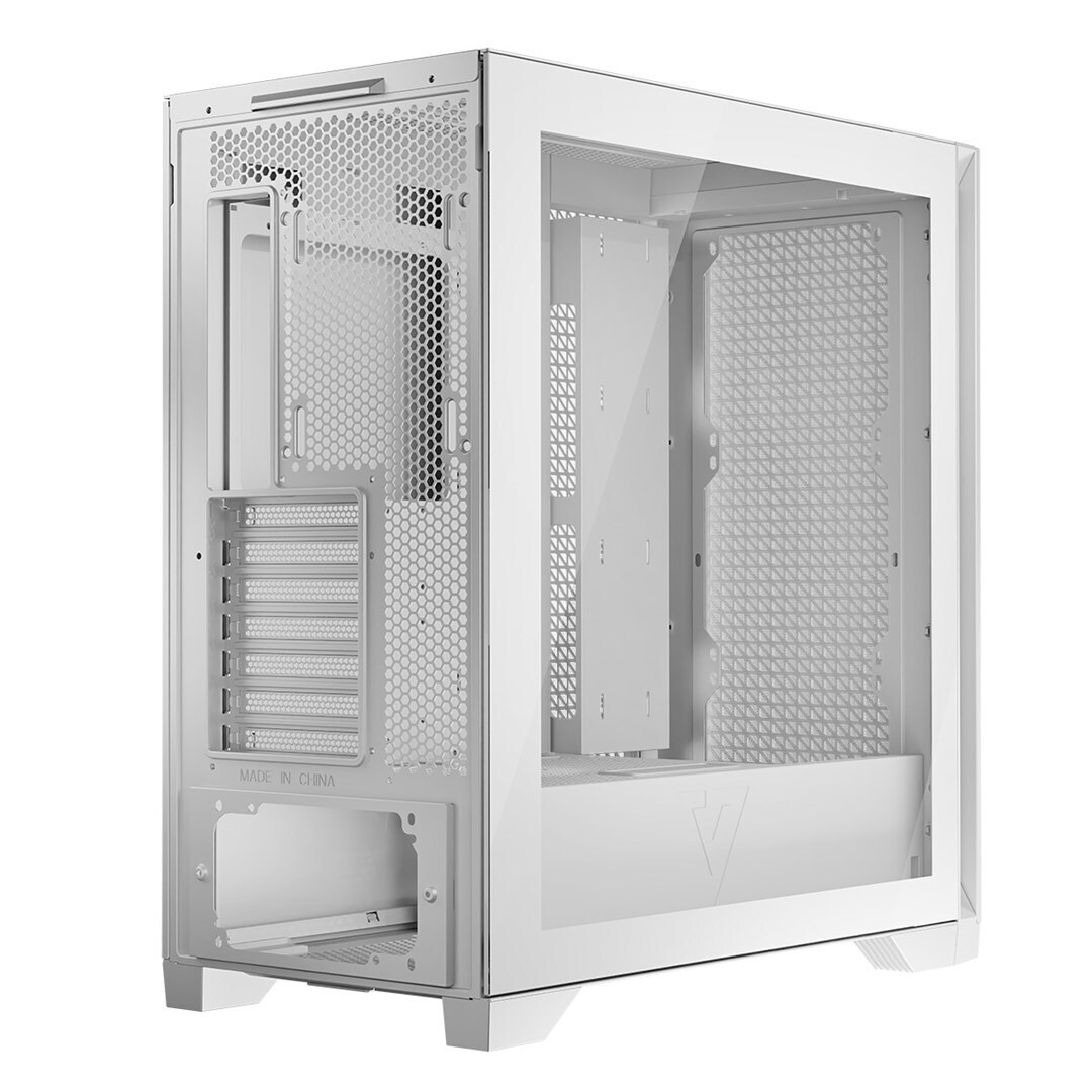 Modecom Volcano Expanse T Midi Tower Κουτί Υπολογιστή με Πλαϊνό Παράθυρο Λευκό - Image 3