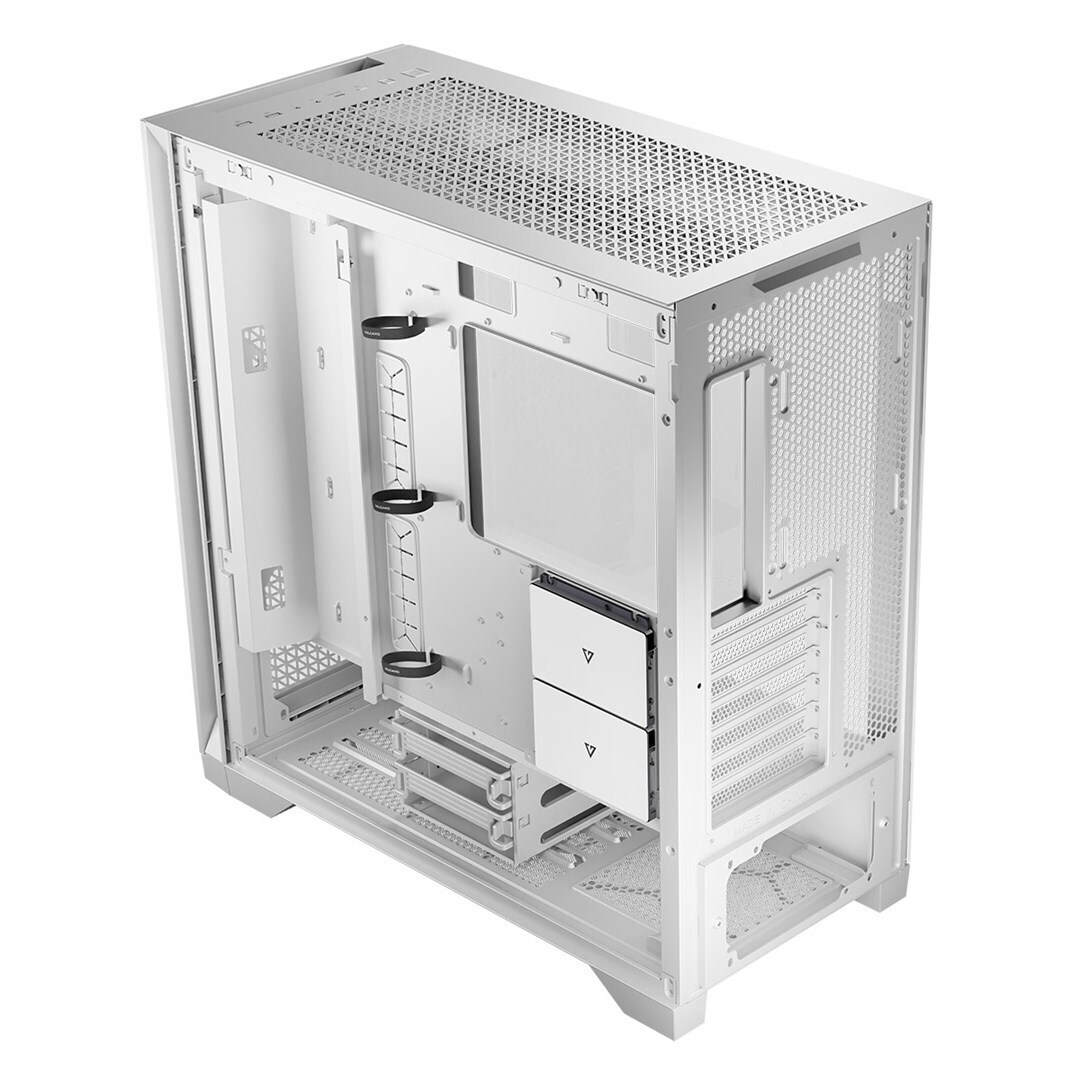 Modecom Volcano Expanse T Midi Tower Κουτί Υπολογιστή με Πλαϊνό Παράθυρο Λευκό - Image 7