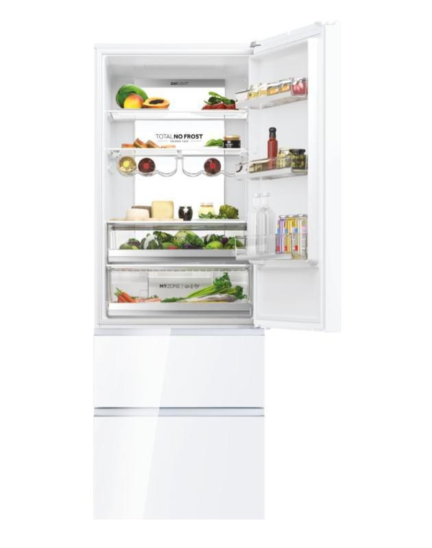 Haier Ψυγειοκαταψύκτης 483lt NoFrost Λευκός HTW7720DNGW - Image 2