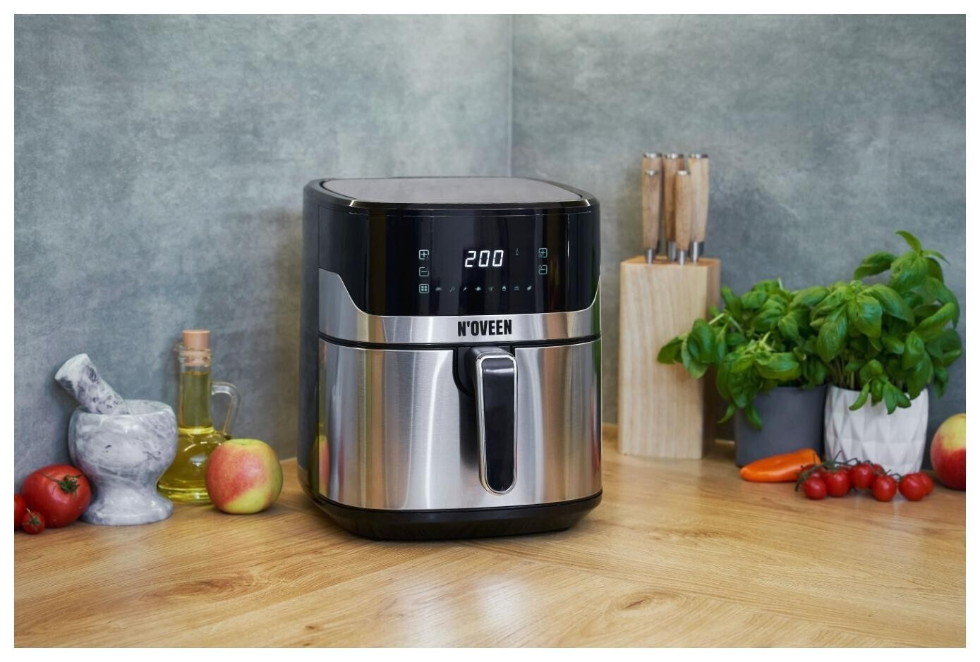 N'Oveen 6.5lt Ασημί AF550 - Image 10