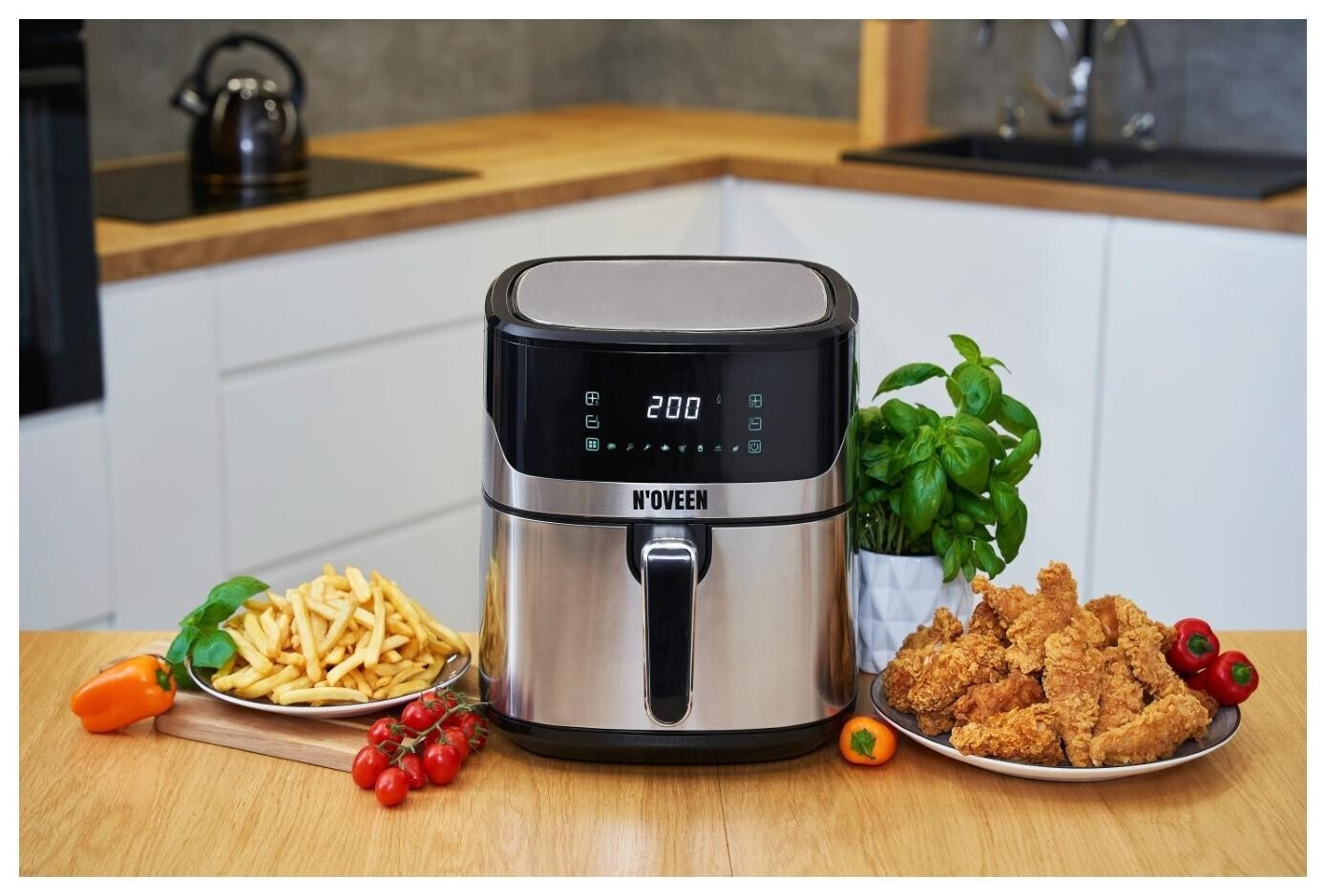 N'Oveen 6.5lt Ασημί AF550 - Image 8