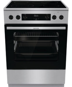 Gorenje GECS6C70XC Κουζίνα 71lt με Κεραμικές Εστίες Π60εκ. Inox