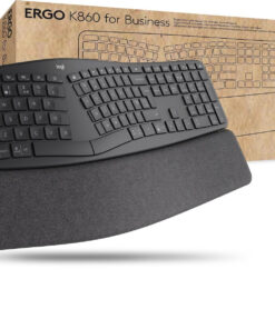 Alternative view of Logitech Ergo K860 Ασύρματο Πληκτρολόγιο Αγγλικό US