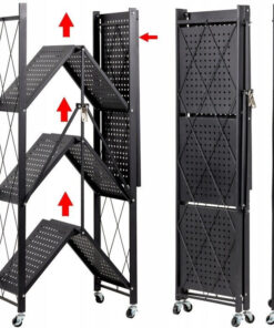 Alternative view of Fs004 Black Storage Shelf
