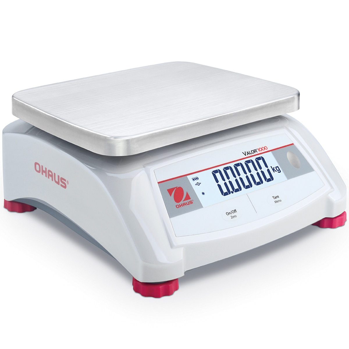 Ohaus Ψηφιακή Ζυγαριά 0.5gr/3kg Λευκή V12P3