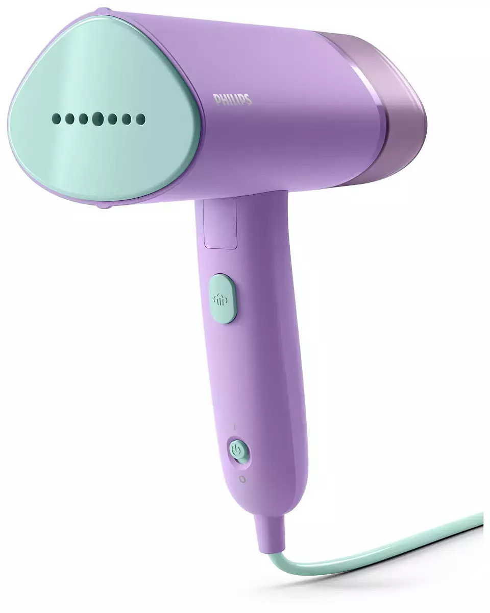 Philips STH3010/30 Ατμοκαθαριστής Ρούχων Χειρός 1000W με Δοχείο 100ml Μωβ