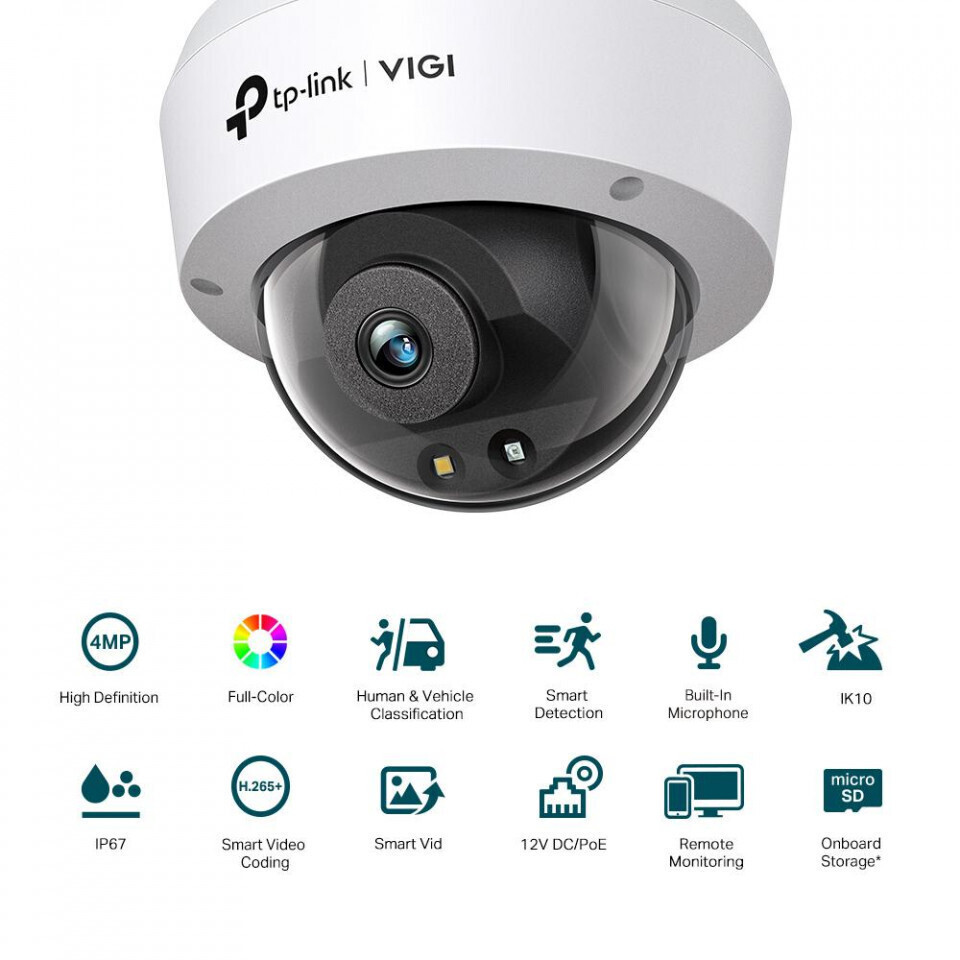 TP-LINK VIGI C240I v1 IP Αδιάβροχη Κάμερα Full HD+ 4MP - Image 3