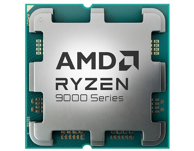 AMD Ryzen 5 9600X 3.9GHz Επεξεργαστής 6 Πυρήνων για Socket AM5 Tray - Image 3
