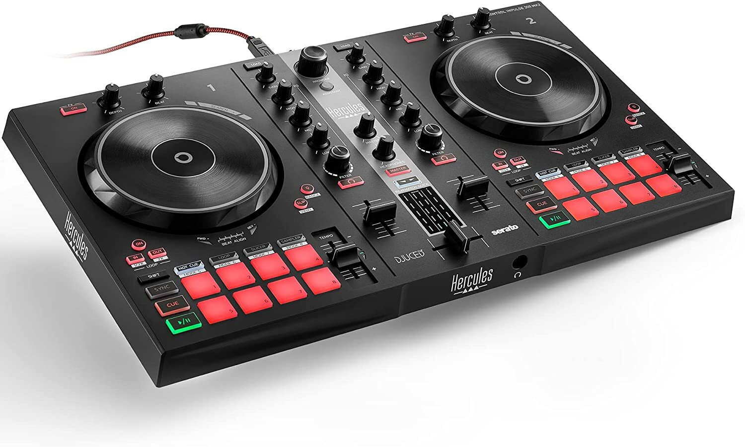 Hercules Inpulse 300 MK2 DJ Controller 2 Καναλιών - Image 5