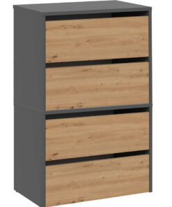 Modo X2 Anthracite Artisan Shoe Cabinet
