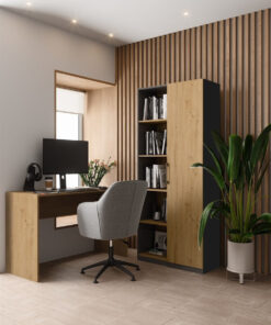 Alternative view of Malwa Rd/80 Anthracite Artisan Shelf
