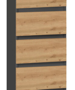 Malwa W5 Anthracite Artisan Chest Drawers