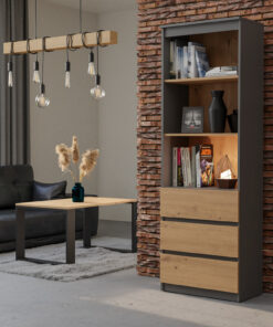 Alternative view of Olimp Rs-60 Anthracite Artisan Shelf