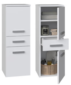 Nel V Dds White Bathroom Column