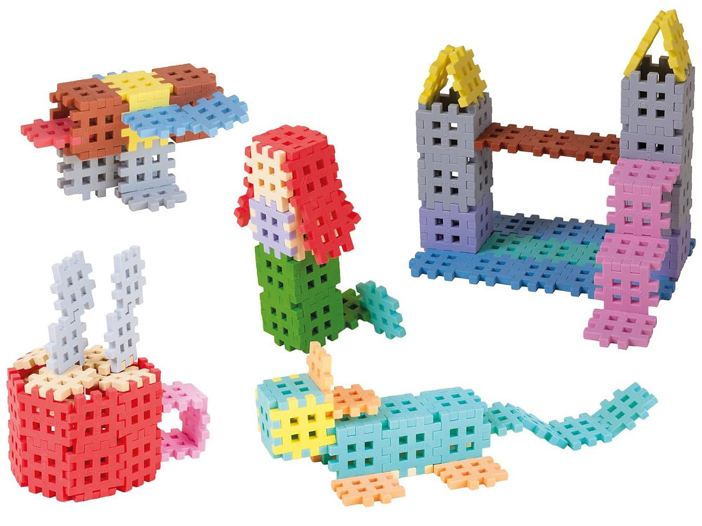 Marioinex Τουβλάκια Waffle Mini για 2+ Ετών 300τμχ - Image 2
