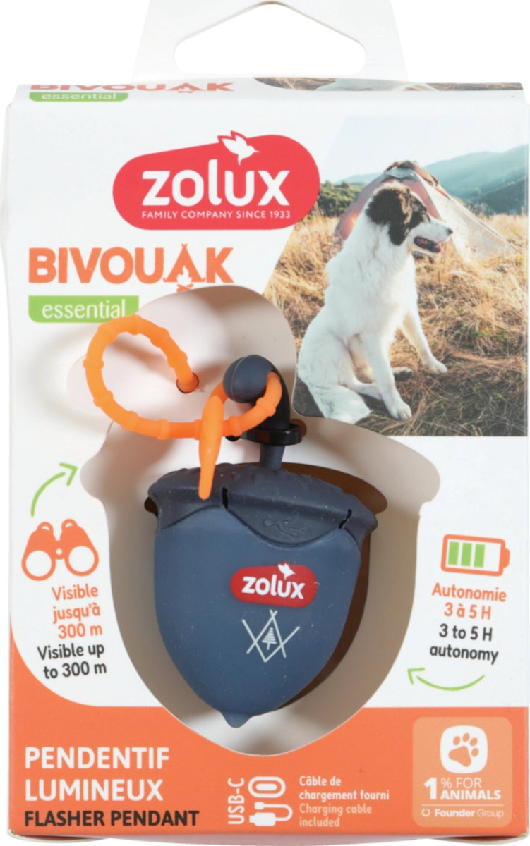 Zolux Κολάρο Σκύλου σε Καφέ χρώμα