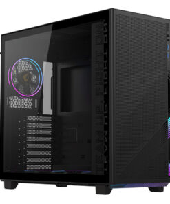 Gigabyte Aorus C400 Glass Midi Tower Κουτί Υπολογιστή με Πλαϊνό Παράθυρο και RGB Φωτισμό Μαύρο
