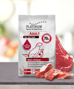 Alternative view of Platinum Pet Food & Care Adult Beef & Potato 1.5kg Ξηρά Τροφή χωρίς Σιτηρά & Γλουτένη για Ενήλικους Στειρωμένους Σκύλους με Μοσχάρι και Πατάτες