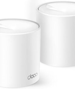 TP-LINK Deco X1500 v1 Access Point Wi‑Fi 6 Dual Band (2.4 & 5GHz) σε Διπλό Kit Λευκό