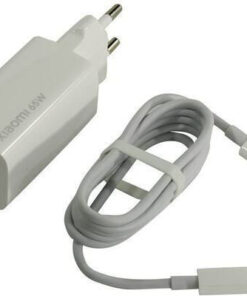 Xiaomi Φορτιστής Χωρίς Καλώδιο GaN με Θύρα USB-C και Καλώδιο USB-C 65W Λευκός (BHR4499GL)