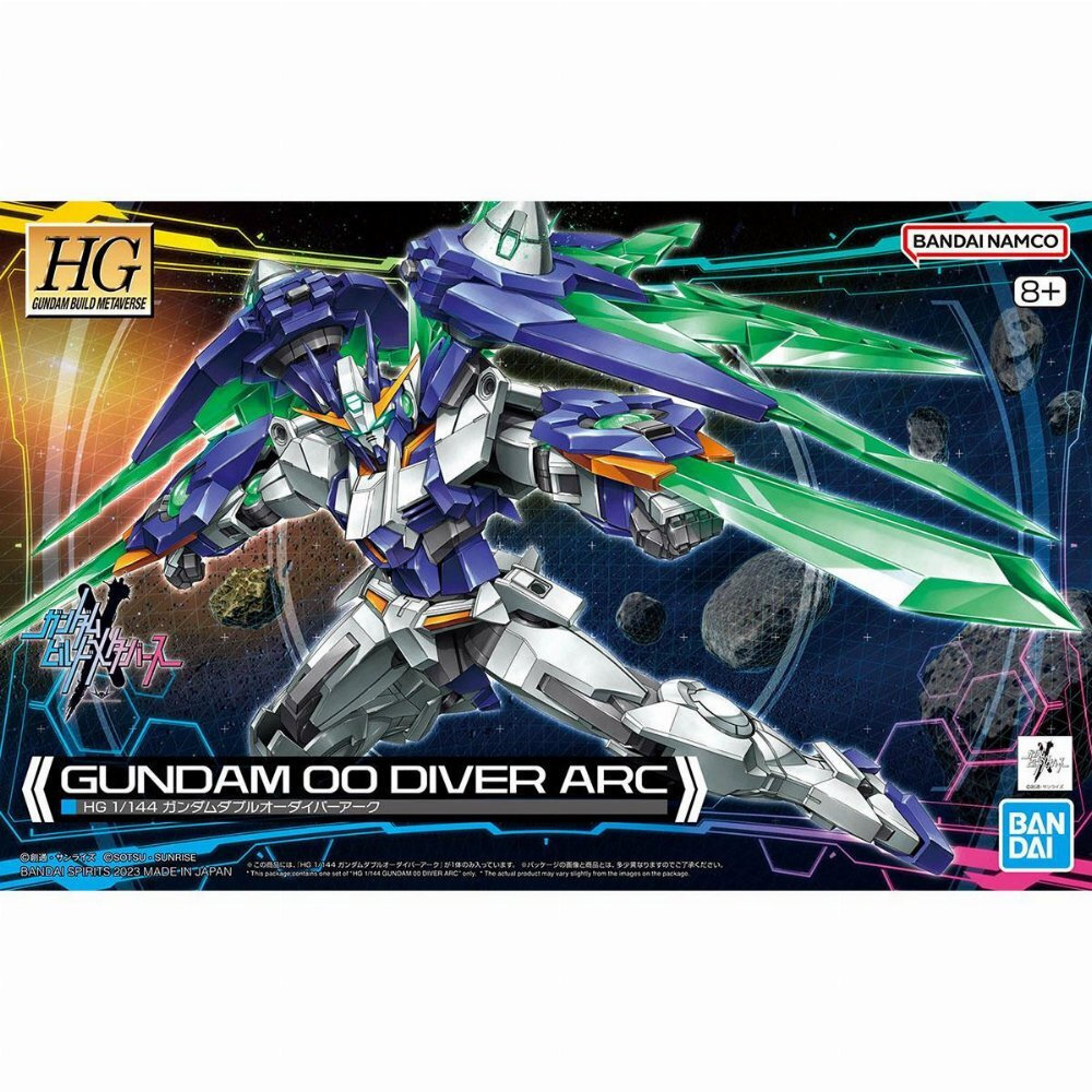 Gundam - Hg 1/144 Gundam 00 Diver Arc - Model Kit - Image 2