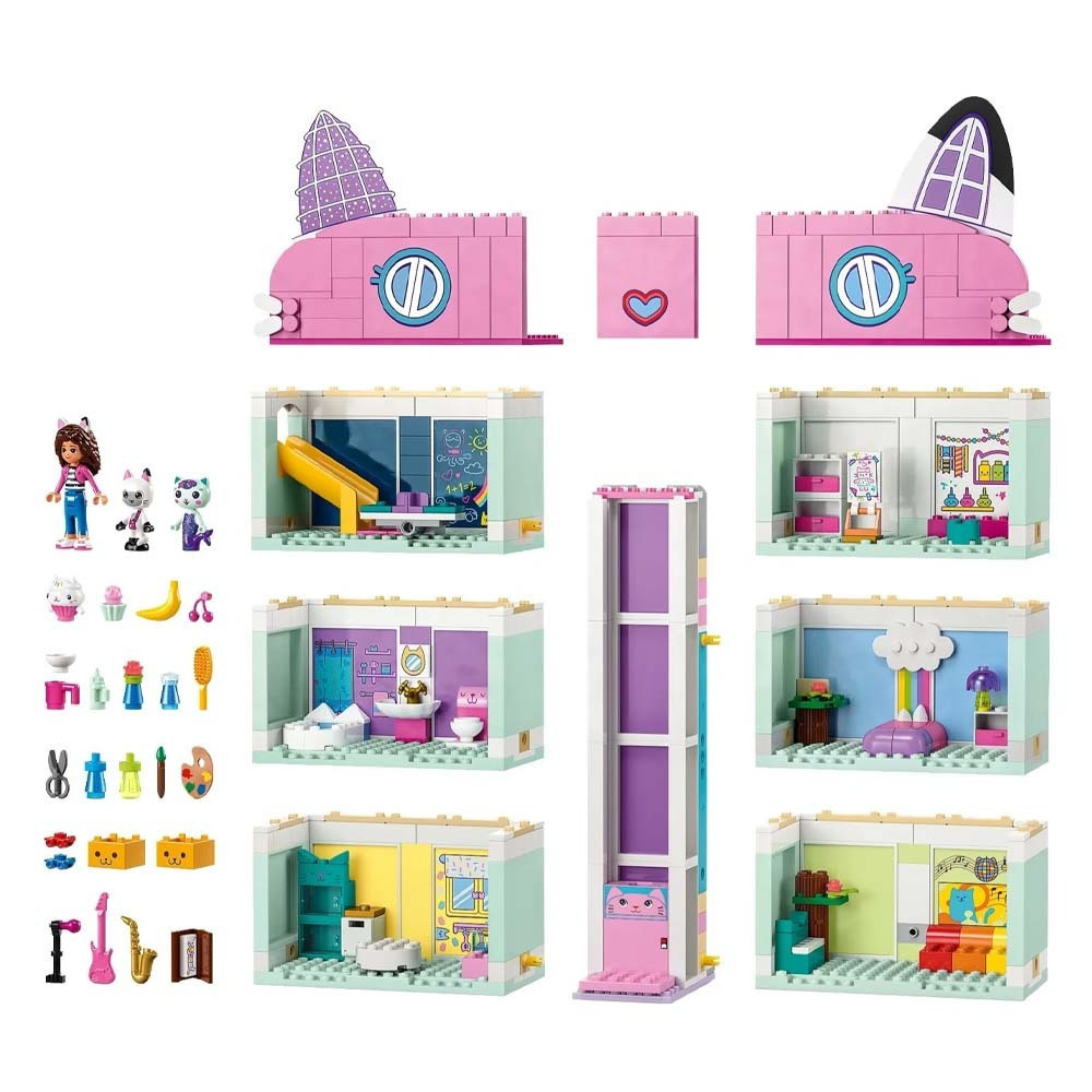 Lego Gabby's Dollhouse Gabby's Dollhouse για 4+ Ετών 498τμχ - Image 3