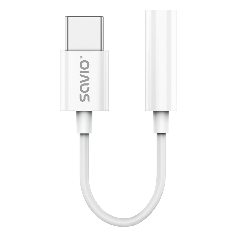 Savio AK-52 USB-C male σε 3.5mm female 1τμχ - Image 2