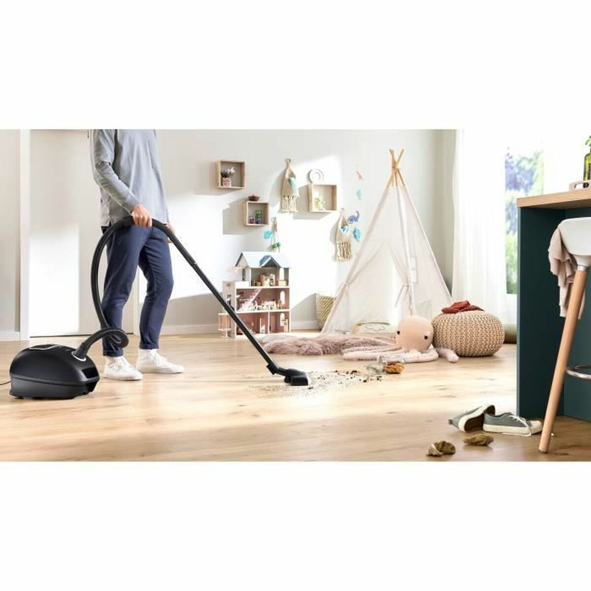 Bosch 600W με Σακούλα Μαύρη BGB41BA1 - Image 3