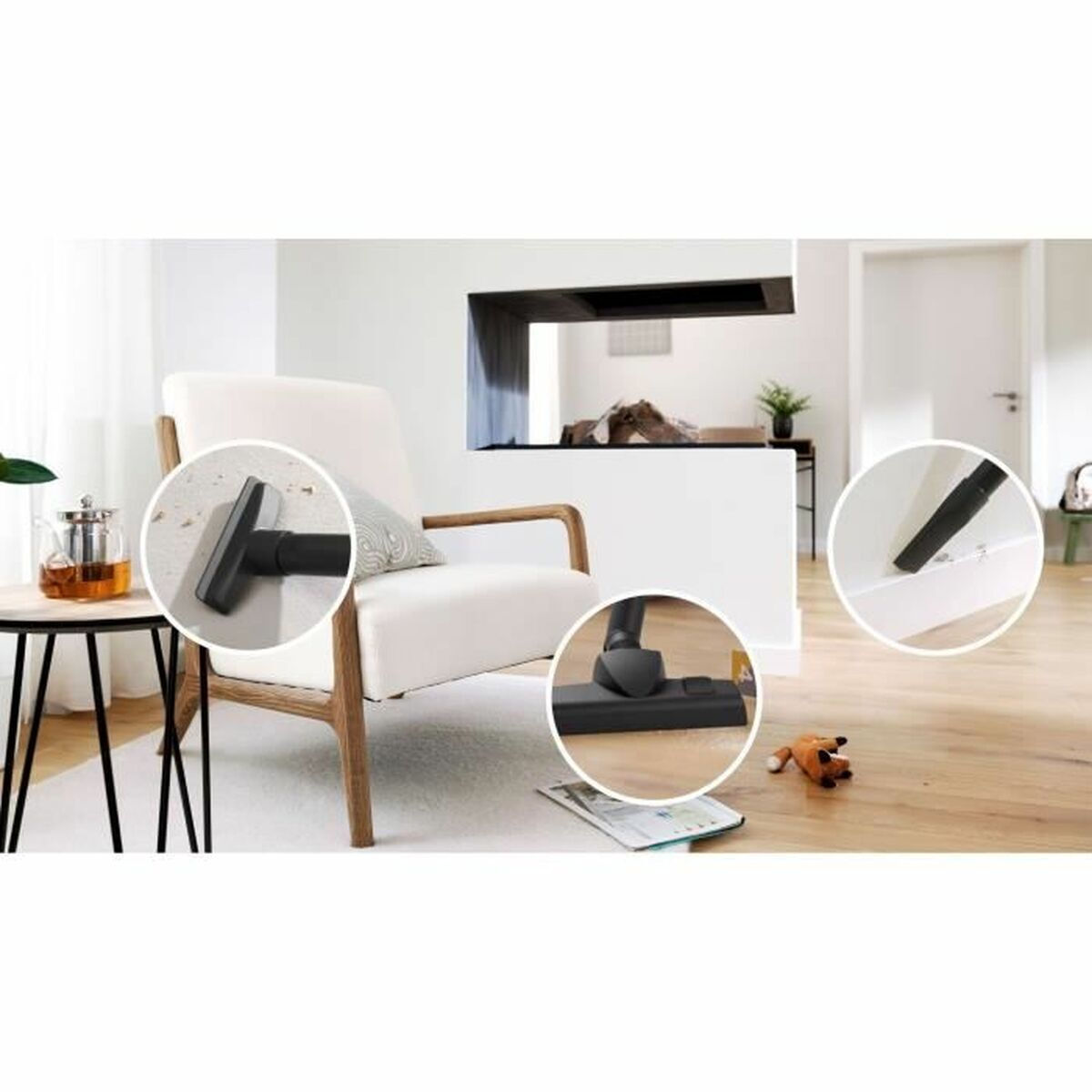 Bosch 600W με Σακούλα Μαύρη BGB41BA1 - Image 4