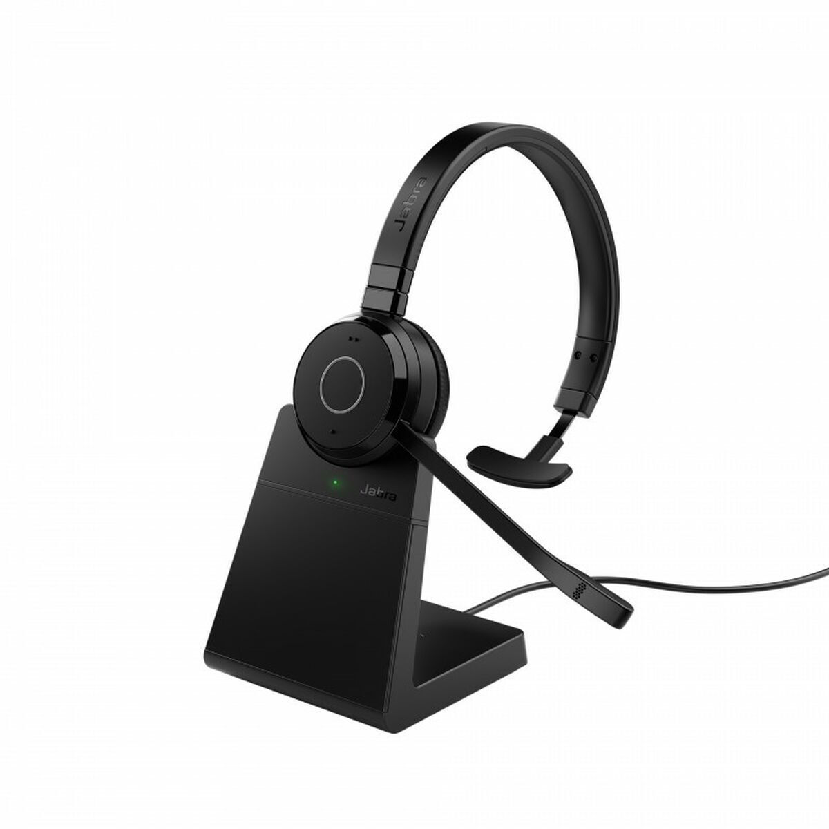 Jabra Evolve 65 Te Link Ms Mono Stand Wireless Headphones - Image 2